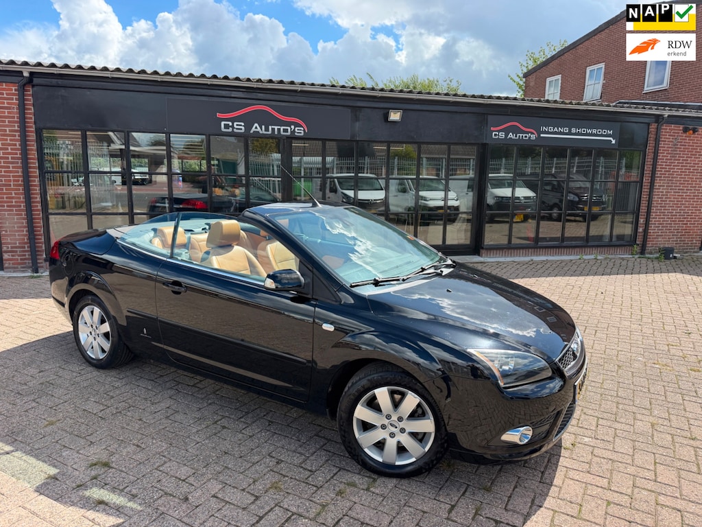 Ford Focus Coupé-Cabriolet 2.0-16V Titanium|leder|automaat|nette auto