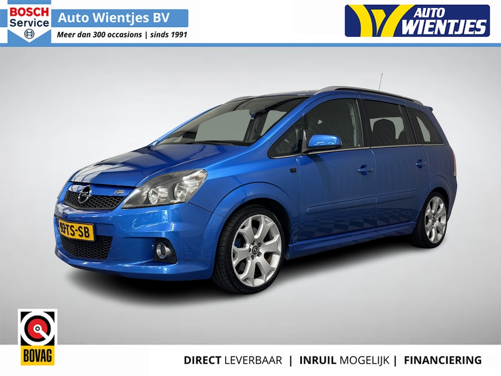 Opel Zafira 2.0 Turbo 177kw OPC | 7-Pers | Airco | Cruise | Carplay