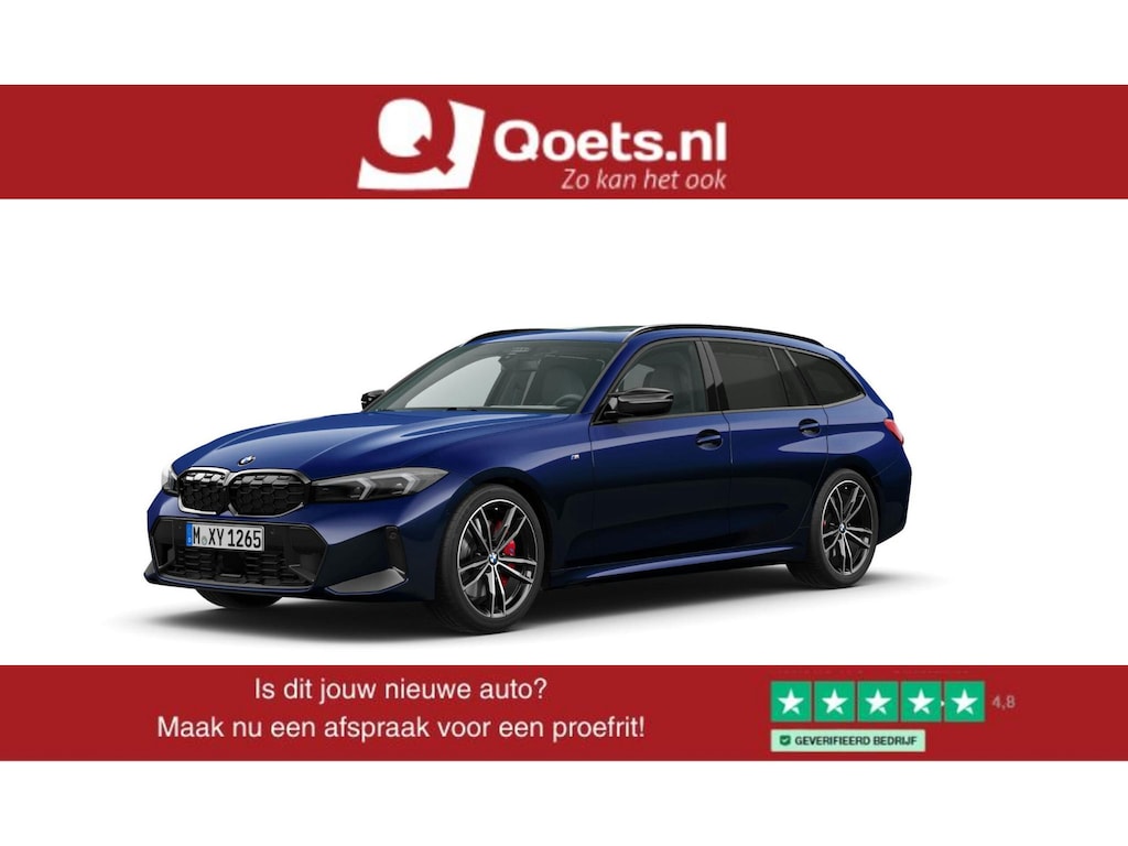 BMW 3-Serie Touring M340i xDrive Panoramadak - Driving Assistant Professional - Interieurvoorverwarming - Getinte/Geluiddempende Ruiten - Comfort Access - Harman Kardon - Parking Assistant Plus -