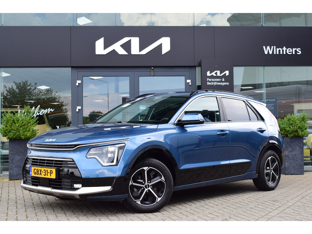 Kia Niro Hybrid 1.6 GDi DynamicPlusLine | Stoel- & Stuurverwarming | Dodehoekassistentie | Schuif-/ Kanteldak | Tot 10Jr. Kia-Garantie |