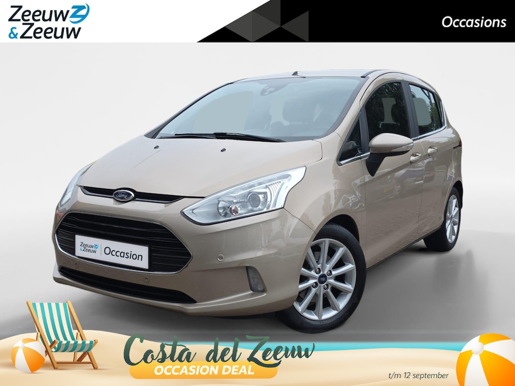 Ford B-Max 1.0 EcoBoost Titanium | 1e Eigenaar! | Navigatie | Cruise Control | Achteruitrijcamera | Bluetooth | Climate Control | Verwambare voorruit | 12 maanden garantie!