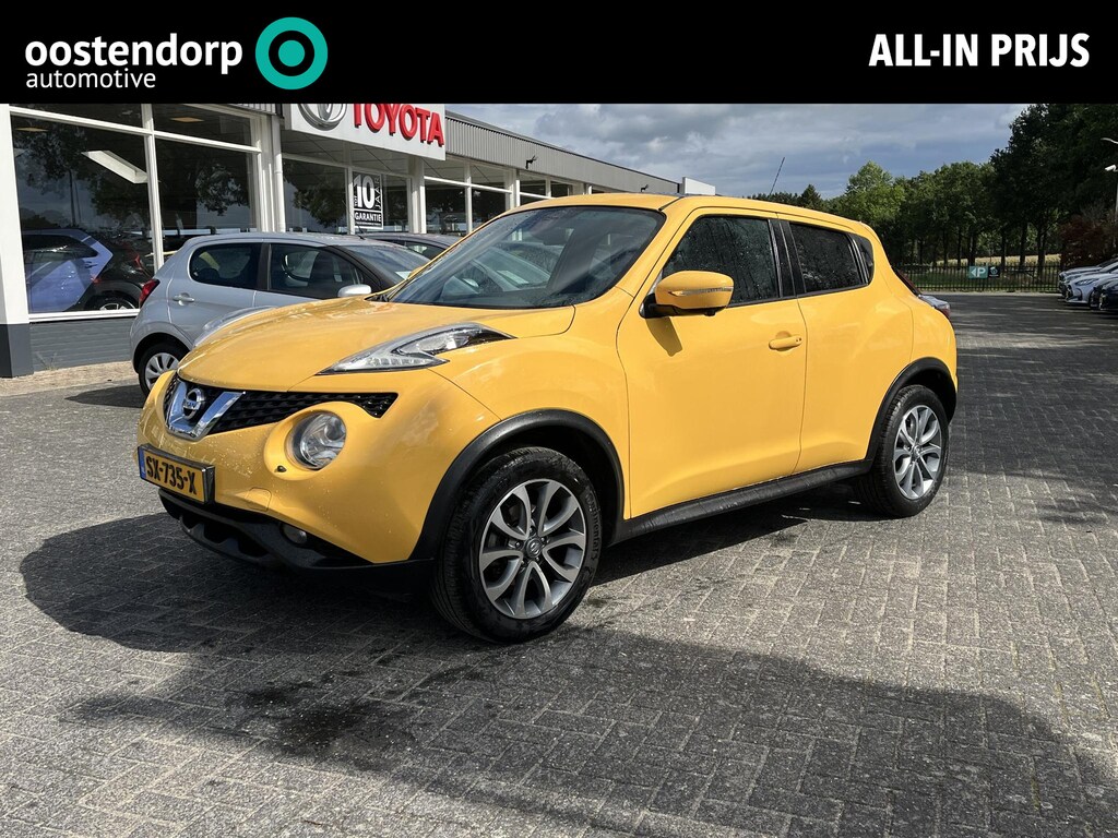 Nissan Juke 1.6 Tekna | Trekkhaak | Lederen bekleding | Glazen dak | Parkeercamera's | Navigatie |