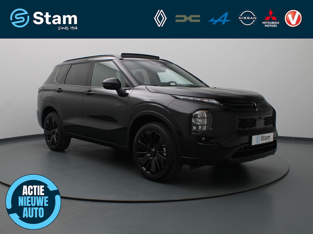 Mitsubishi Outlander 2.4 PHEV Black Edition Full option! Nieuwe auto!