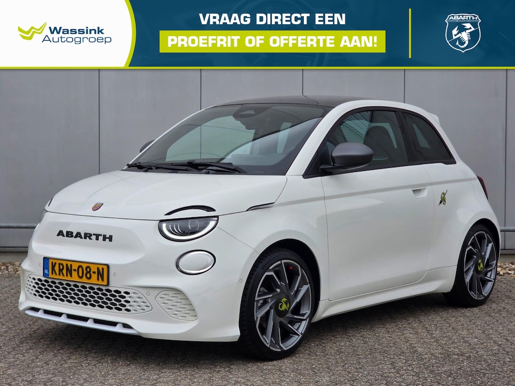 Abarth 500 Turismo 42 kWh Navigatie | Parkeercamera | Glasdak