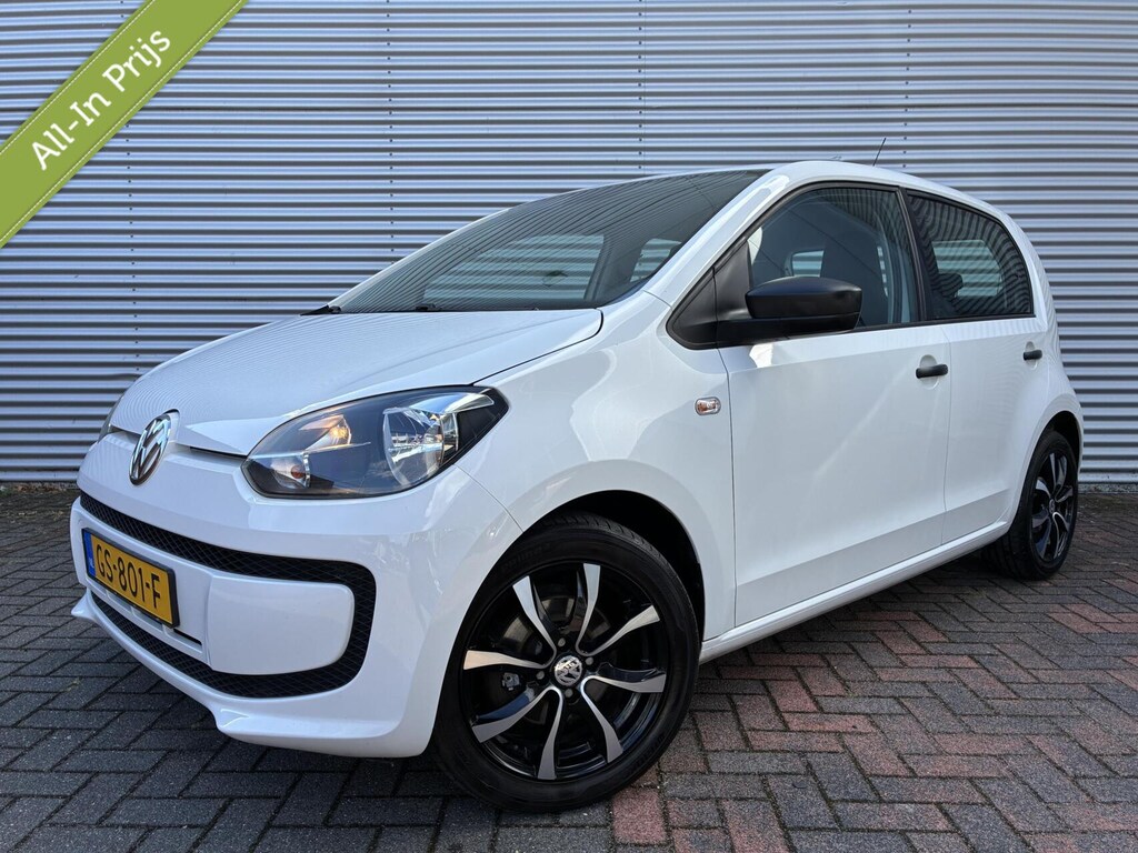 Volkswagen Up! 1.0 take up! BlueMotion Airco 5 Drs NL Auto 2015 Perfecte Staat Incl 12 Maanden Garantie Boekjes Aanwezig Nieuwe Apk