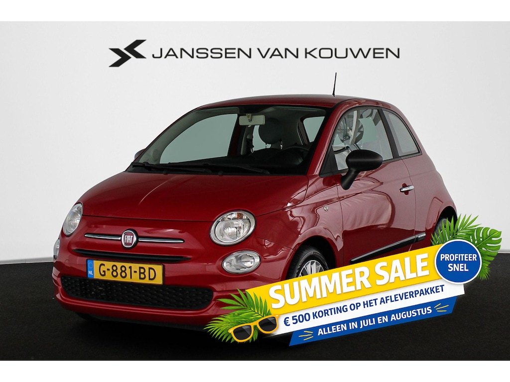 Fiat 500 0.9 TwinAir Turbo Young Airco Navigatie Cruise Control 15"