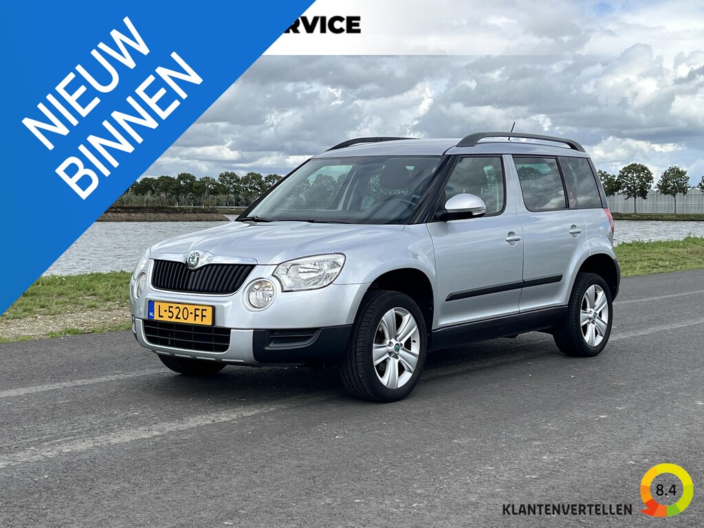 Skoda Yeti 1.2 TSI Ambition Automaat, clima, cruise, stoelverwarming, pdc achter