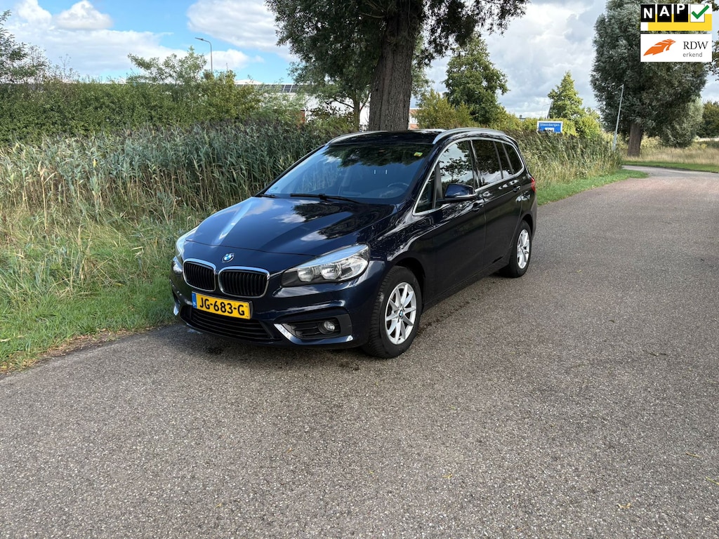 BMW 2-Serie Gran Tourer 218i Essential 7p. 1e Eigenaar Airco Cruise Navi Trekhaak Pdc