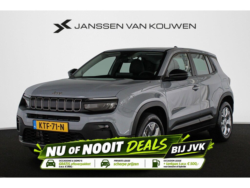 Jeep Avenger 1.2 e-Hybrid Altitude Achteruitrijcamera Apple CarPlay 17"