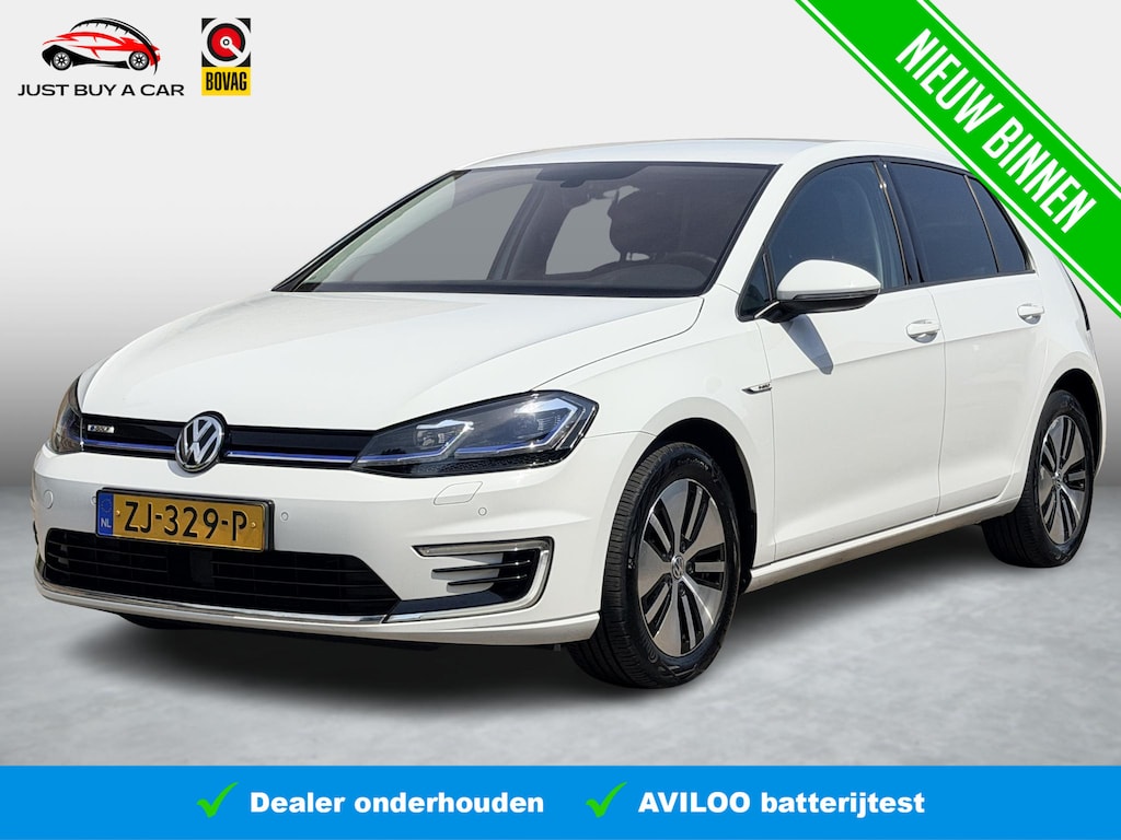 Volkswagen E-Golf e-Golf SOH 88,8 % | Warmtepomp | Winter-Pakket | PDC | Virtual Cockpit | Camera | Full-LED | Volledige Historie |