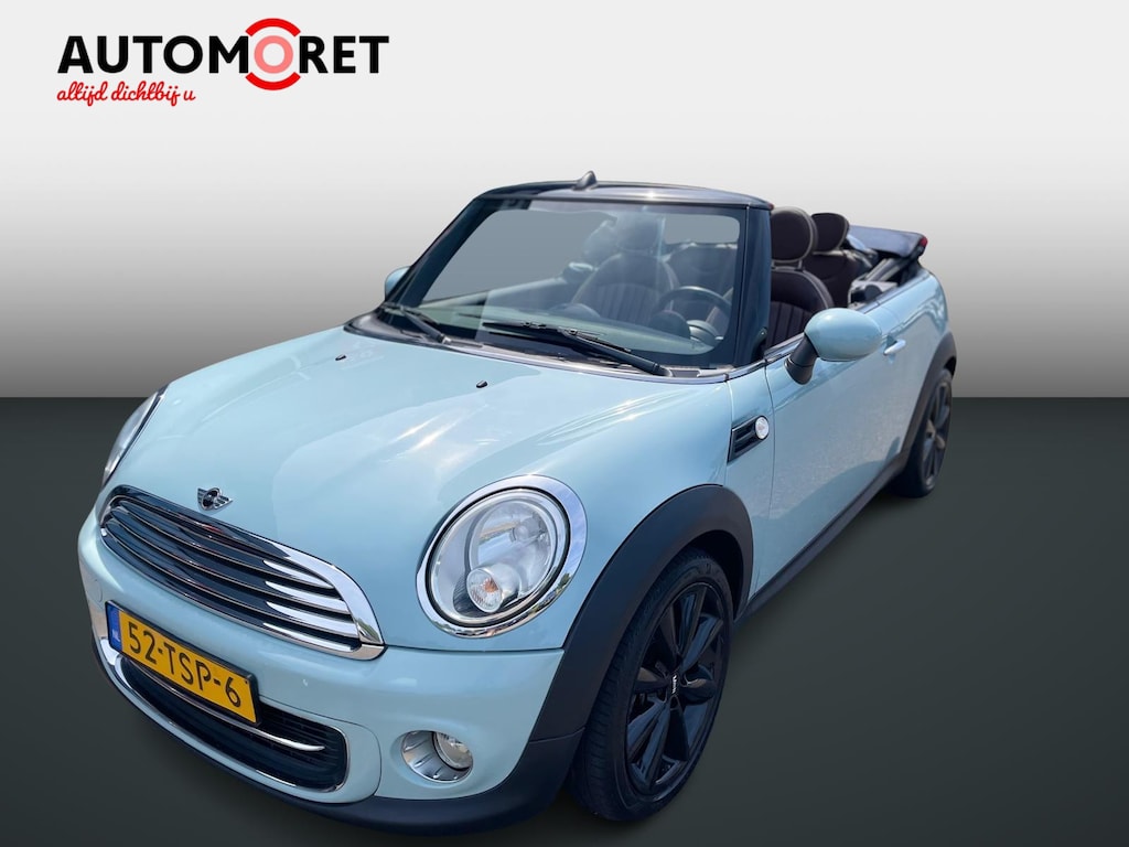 MINI Cooper Cabrio 1.6 Chili Leer|Mooie staat