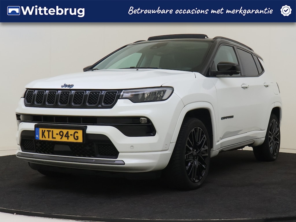 Jeep Compass 4xe 240 Plug-in Hybrid Electric S | Schuifdak | Leder | Elek. Stoelen | Camera |