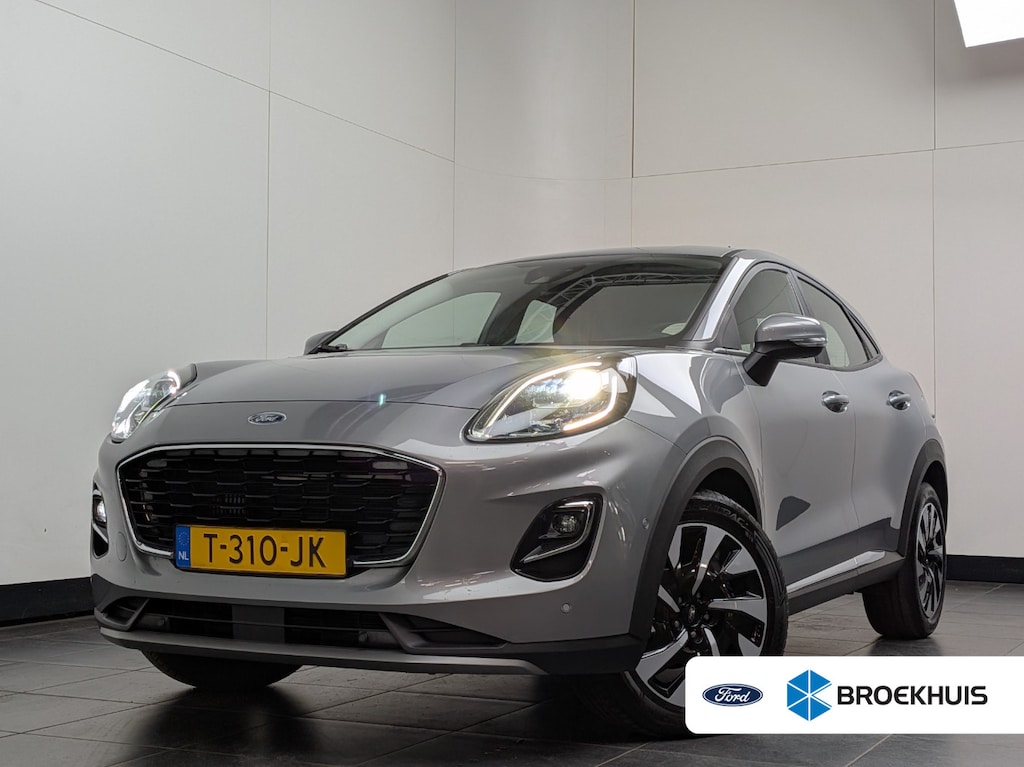 Ford Puma 1.0 EcoBoost Hybrid Titanium | Dealer Onderhouden! | Automaat | Navi | Camera | LED | Airco | Parkeersensoren V+A | Cruise Control