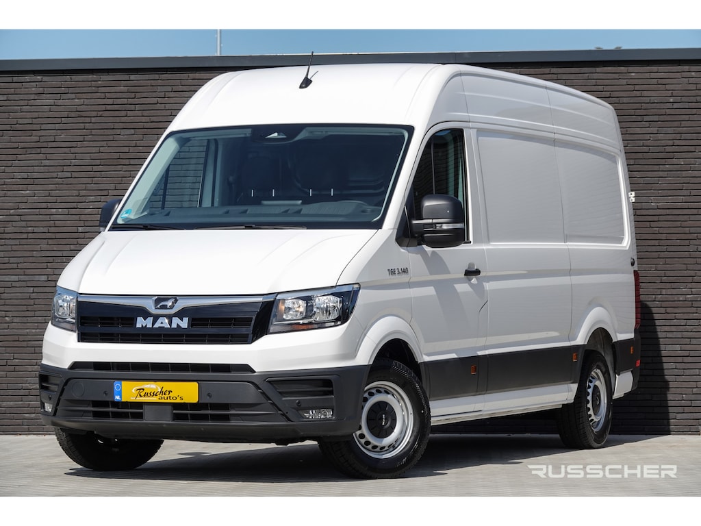MAN TGE L3H3 Nieuw Model | 3.140 | 35 | 2.0Tdi 140Pk | Stoel-Bank | Achteruitrijcamera | Candy White