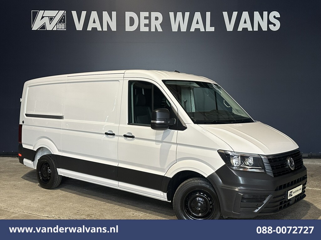 Volkswagen Crafter 2.0 TDI 141pk L3H2 L2H1 Euro6 Airco | Camera | Apple Carplay | Android Auto Parkeersensoren, Bijrijdersbank