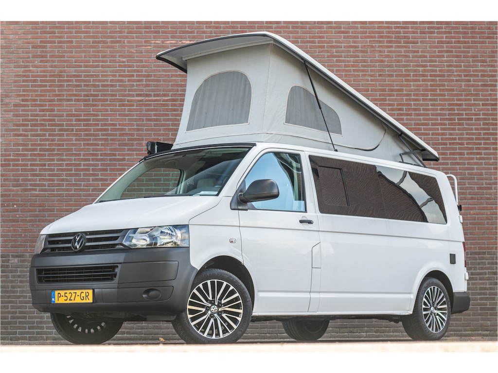 Volkswagen Transporter 2.0 TDI L2 Buscamper, Origineel NL, Hefdak, Luifel, Trekhaak, Airco, Cruise control.