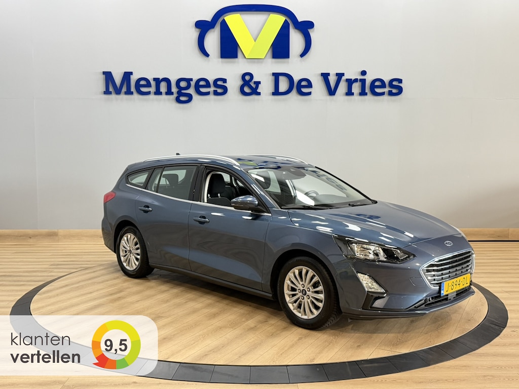 Ford Focus Wagon 1.0 EcoBoost Titanium Business Airco ECC | Stuur\Stoel Verwarming | Camera | Keyless | Adaptive Cruise | Isofix | NAP