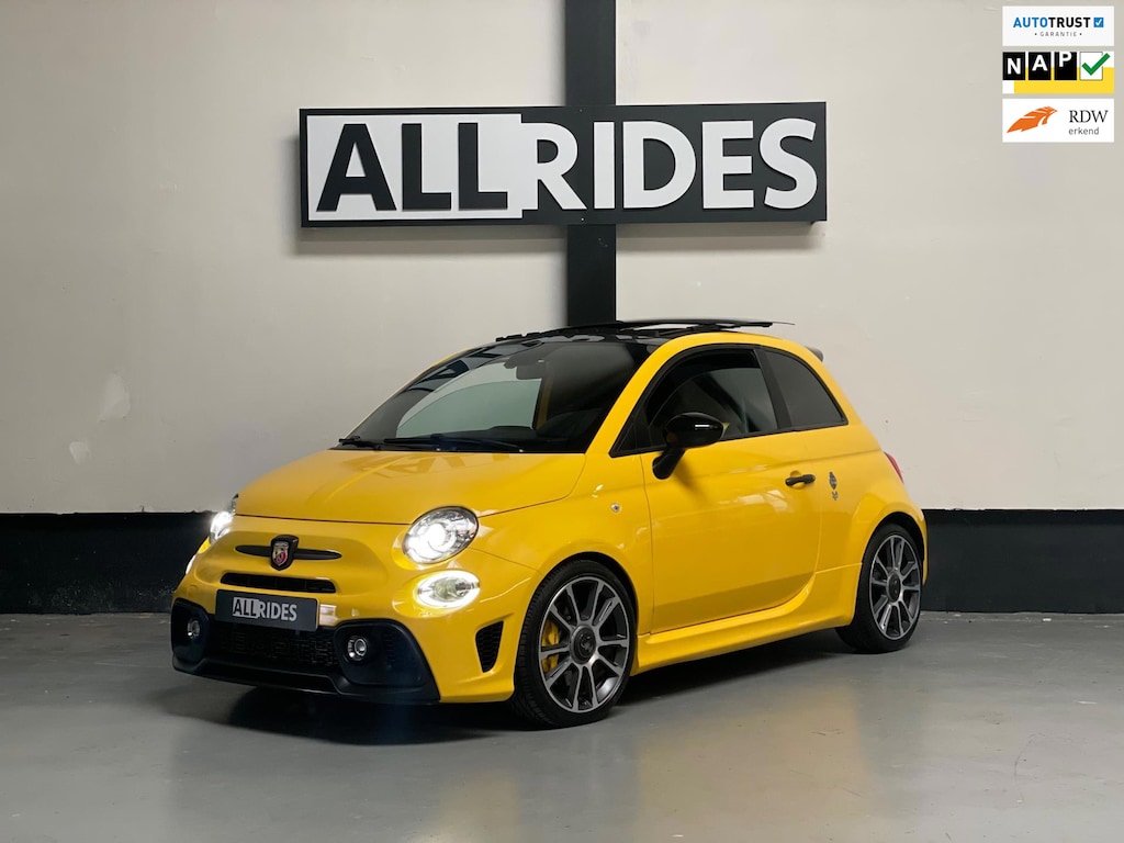 Fiat 500 1.4 T-Jet Abarth Competizione 70th Anniversary | kuipstoelen | Pano | DAB | Beats by Dre | Navi