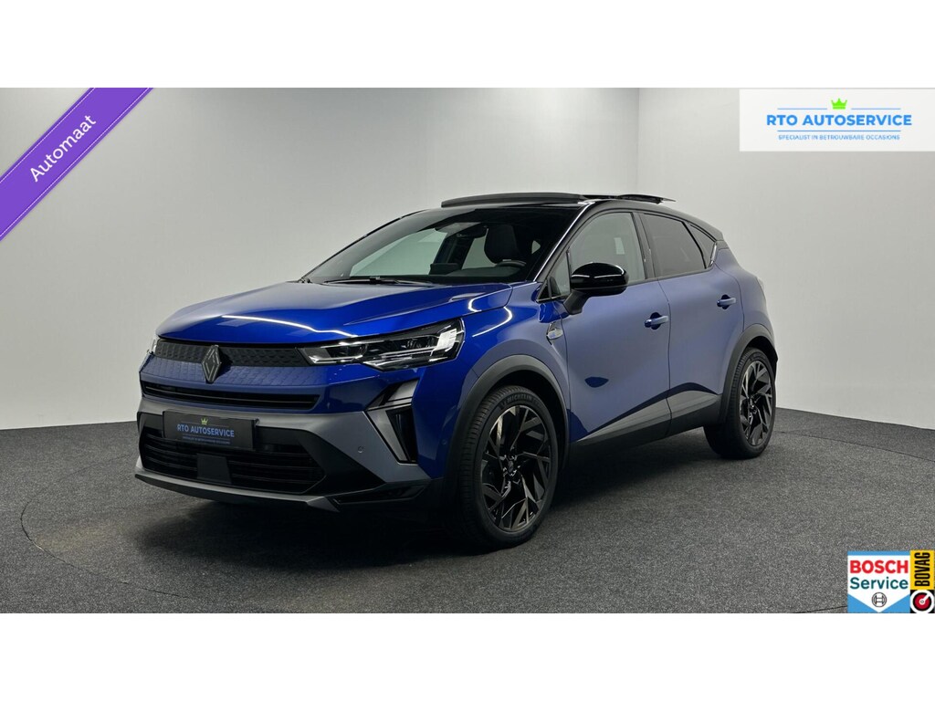 Renault Captur 1.6 E-Tech full hybrid 145 esprit Alpine PANO CAMERA CARPLAY NAVI ADAPTIEF CRUISE.