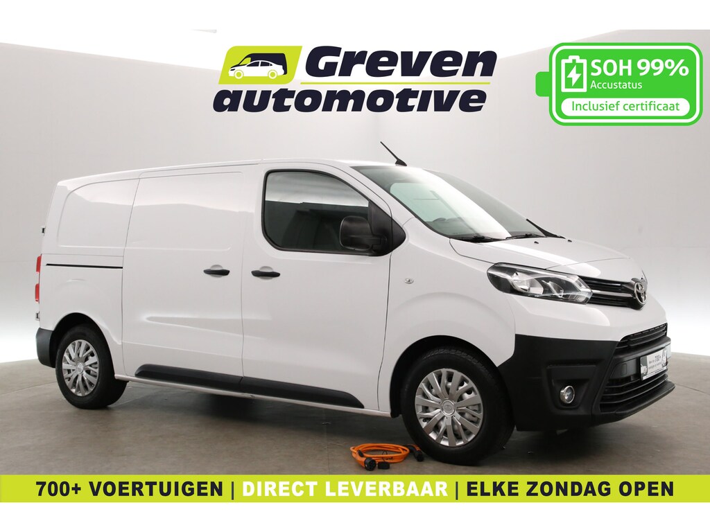 Toyota PROACE Electric Worker 75 kWh L2H1 | Snelladen | SOH 99% | Airco | Cruise | 3 Zits | Carplay | Parkeersens.