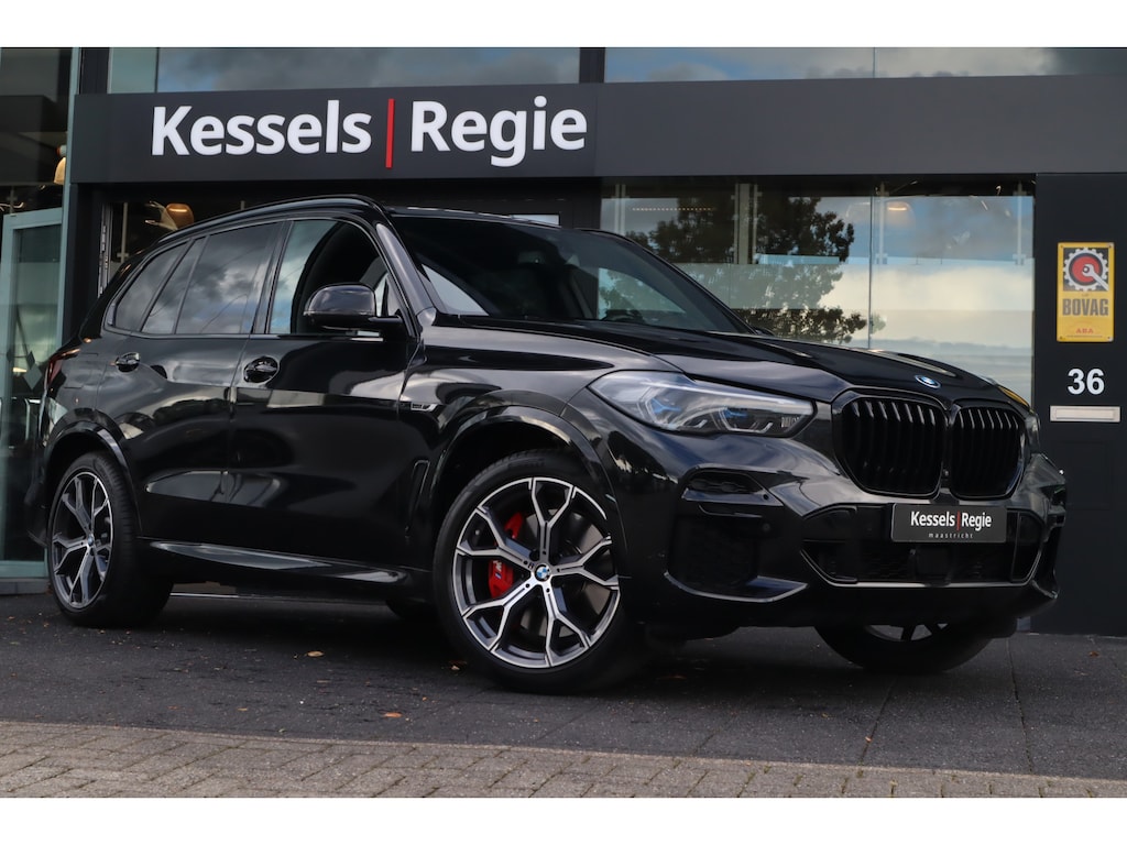 BMW X5 xDrive45e M-sport | Pano | HuD | Laser | 360 | El.Haak | Memory | Keyless | HiFi | 21”
