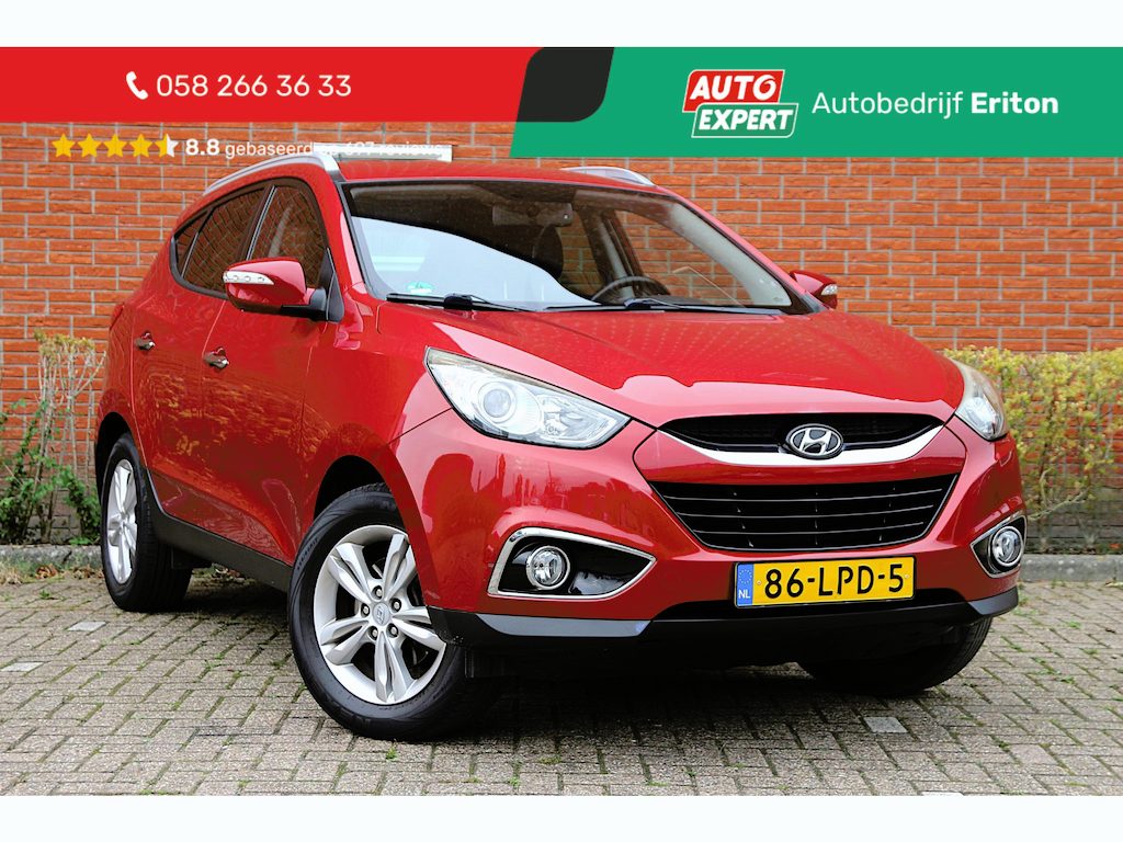 Hyundai ix35 2.0i Style | NL-auto | Climate control | Cruise control | Lichtmetalen velgen | Elek. ramen | Centr. deurvegr. | Half lederen bekleding | Trekhaak |