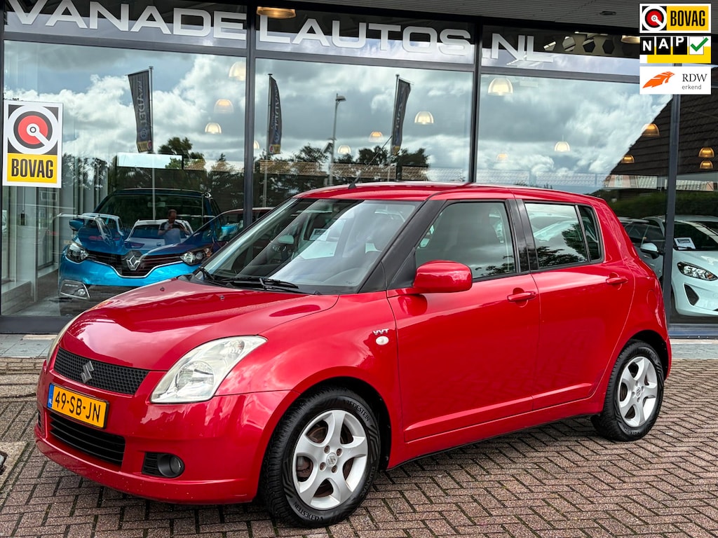 Suzuki Swift 1.5 Exclusive 5Drs Airco Elek. Pakket LM-Velgen NL-Auto NAP Dealeronderhouden!