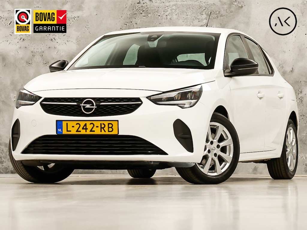 Opel Corsa 1.2 Sport Automaat (APPLE CARPLAY, GROOT NAVI, PARKEERSENSOREN, LEDER STUURWIEL, SPORTSTOELEN, LED KOPLAMPEN, LM VELGEN, CRUISE, NIEUWSTAAT)