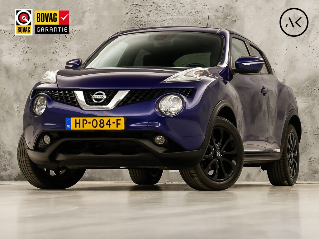 Nissan Juke 1.6 Sport Automaat (NAVIGATIE, CLIMATE, 360 CAMERA, SPORTSTOELEN, ALCANTARA, ZWART HEMEL, GETINT GLAS, NIEUWE APK, NIEUWSTAAT)