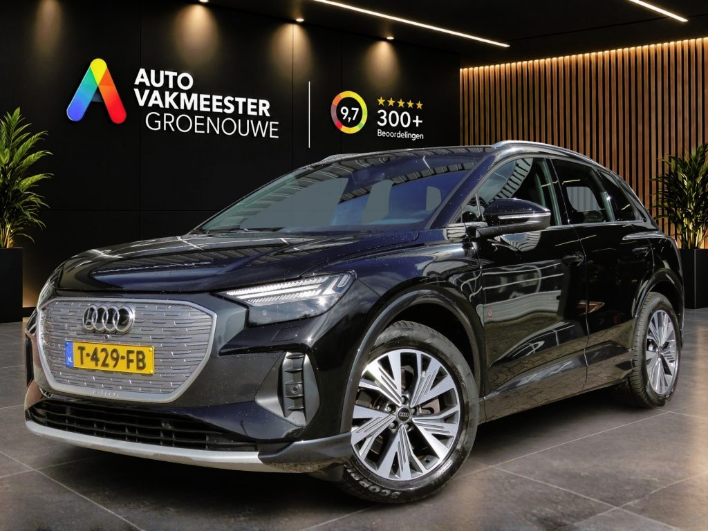 Audi Q4 e-tron 40 ADVANCED EDITION 77kWh / soh 96% / Elec.klep / 19 Inch / Sportstoelen / Stoelverw. / BOVAG garantie