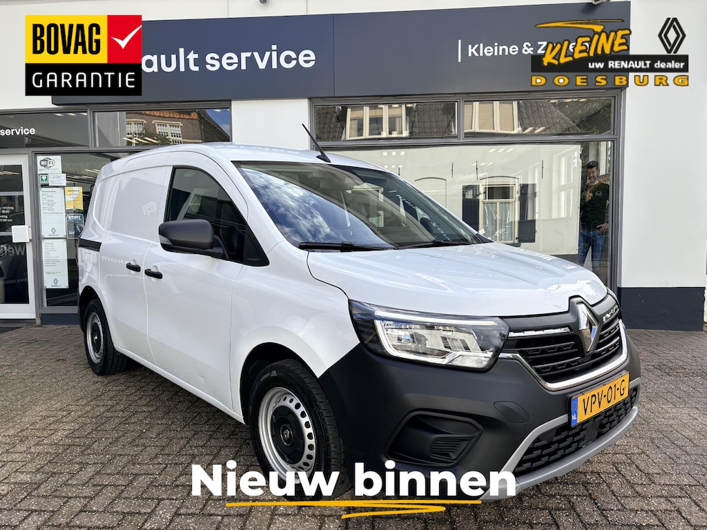 Renault Kangoo 1.5 Blue dCi 95 Comfort L1 | EASY LINK multimediasysteem met 8" touchscreen voorzien van Apple CarPlay en Android Auto | Sterke 95 pk motor!! | lage kilometerstand | BTW auto | Parkeersensoren achter | Euro 6 | Houtenvloer + lat om lat + houten afwerking deuren | Nederlandse auto |