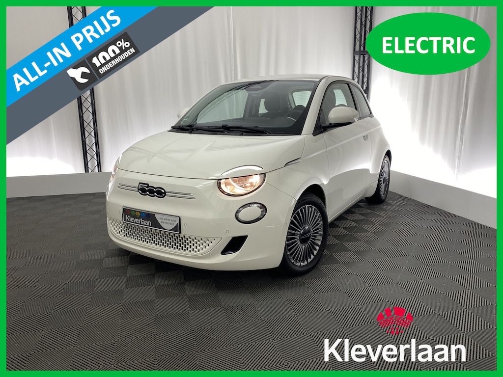 Fiat 500 Urban 42 kWh | Apple carplay | Camera | Cruise | Stoelverwarming | Parkeersensoren | Dodehoek det