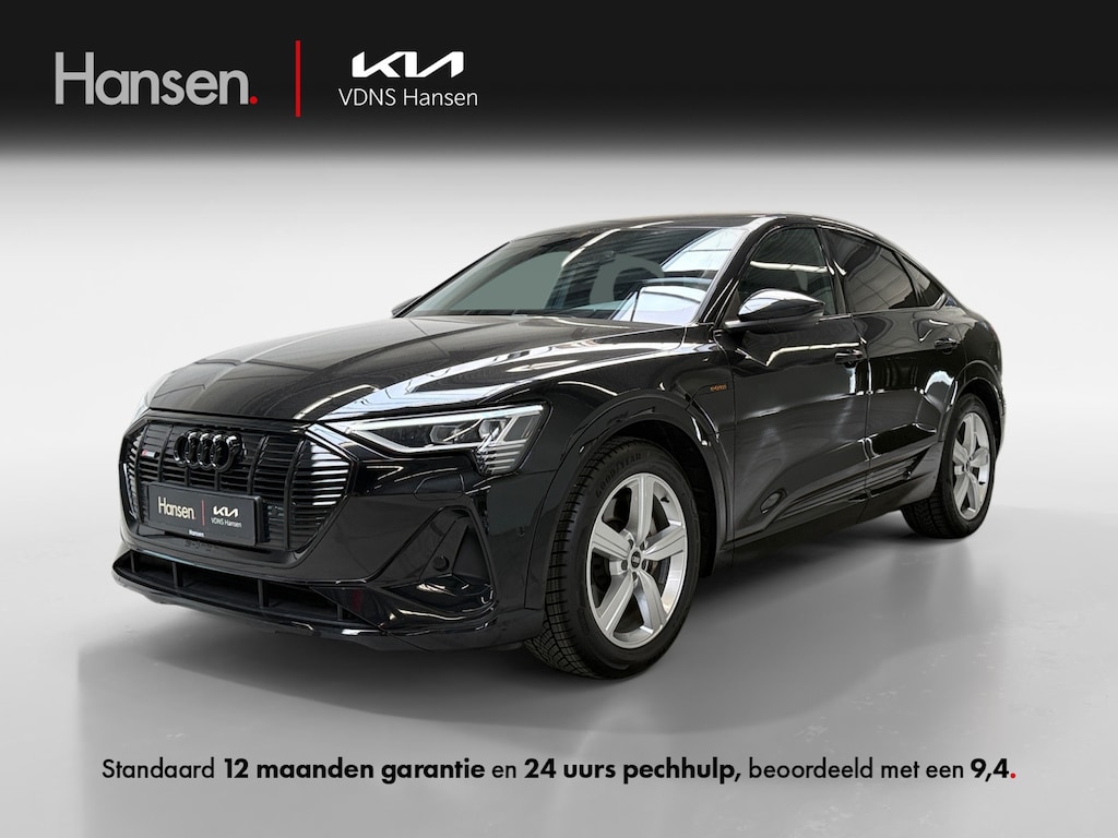 Audi e-tron Sportback 50 quattro S edition 71 kWh I Stoelverwarming I Cruise Control I Leder I Camera I Elek. Achterklep I