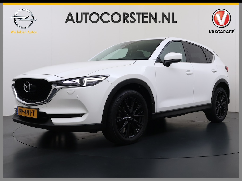Mazda CX-5 2.0I 165PK Automaat GT Leder Navi Ecc Bose®-Audio Stuur+Stoelverwarming Elek.Stoelen+Memory SkyActiv-G Skylease GT Keyless Lmv Privacy Glas Led Pdc DAB Cruise Control Regen-Lichtsensor Origineel Nederlandse Auto