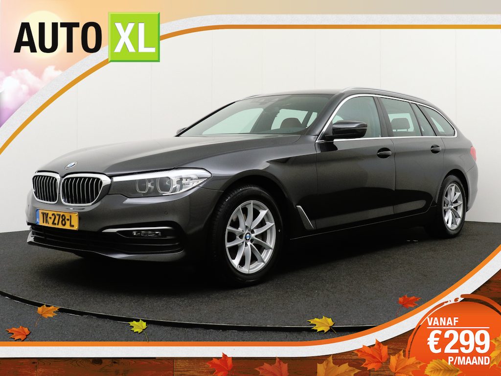 BMW 5-Serie Touring 520i 184 PK High.Exe Trekhaak Leder Elek.Stoelen