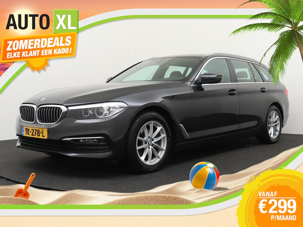 BMW 5-Serie Touring 520i 184 PK High.Exe Trekhaak Leder Elek.Stoelen