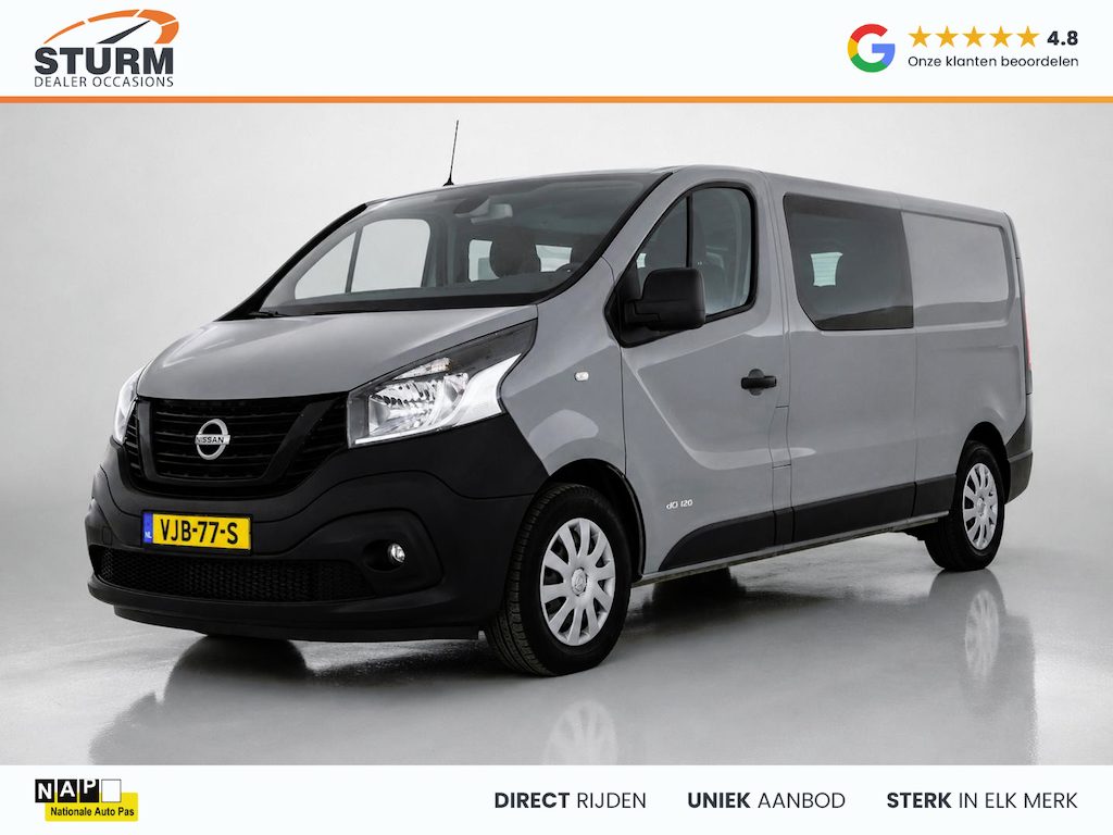Nissan NV300 2.0 dCi 145 L2H1 Acenta Dubbelcabine, 6-Persoons!