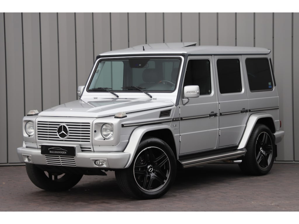 Mercedes-Benz G-klasse AMG 55 Kompressor St.Wagon | 476PK | Schuifdak | Memory | Stoelverwarming | PDC | Camera | Leder | Nette Auto | 2004.