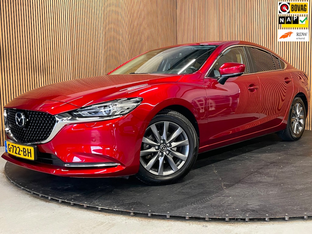 Mazda 6 2.0 SkyActiv-G 165 Signature|FULL OPTION|TREKAAK|ACC|HUD|LEDER|MEMORY|STUUR+STOELVERW+VENT|360 CAMERA|CARPLAY|NAP|NL-AUTO|