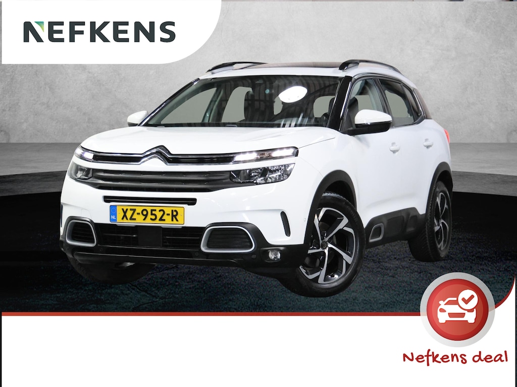 Citroën C5 Aircross 1.2 130PK Business | 1ste eigenaar | AppleCarPlay/AndroidAuto | Schuifkanteldak | Navigatie | Cruise Control | Keyless | LED | Camera | Isofix | Parkeersensoren | DakRails |