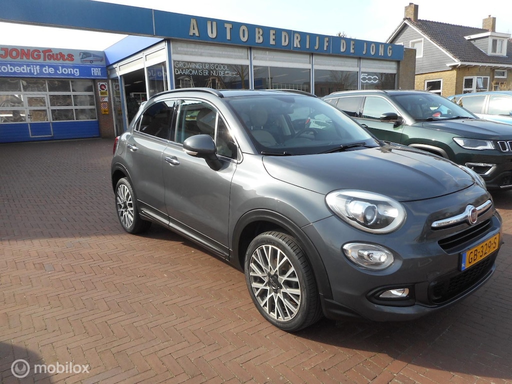 Fiat 500X 1.4 Turbo MultiAir 140 Lounge TREKHAAK+DAKRAILS+LM-18+ECC+CRUISE+METALLIC
