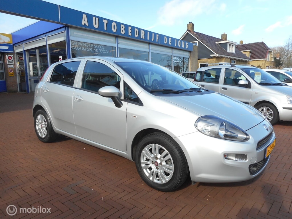 Fiat Punto TwinAir Turbo 100PK Edizione Cool 5drs METALLIC LAK+CRUISE CONTROL+RESERVEWIEL+BLUETOOTH