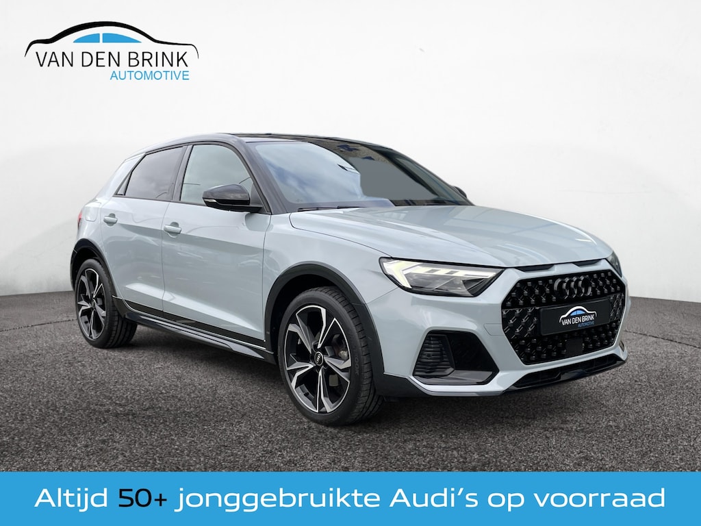 Audi A1 Allstreet 30 TFSI S-line Black Ed. Pijl grijs