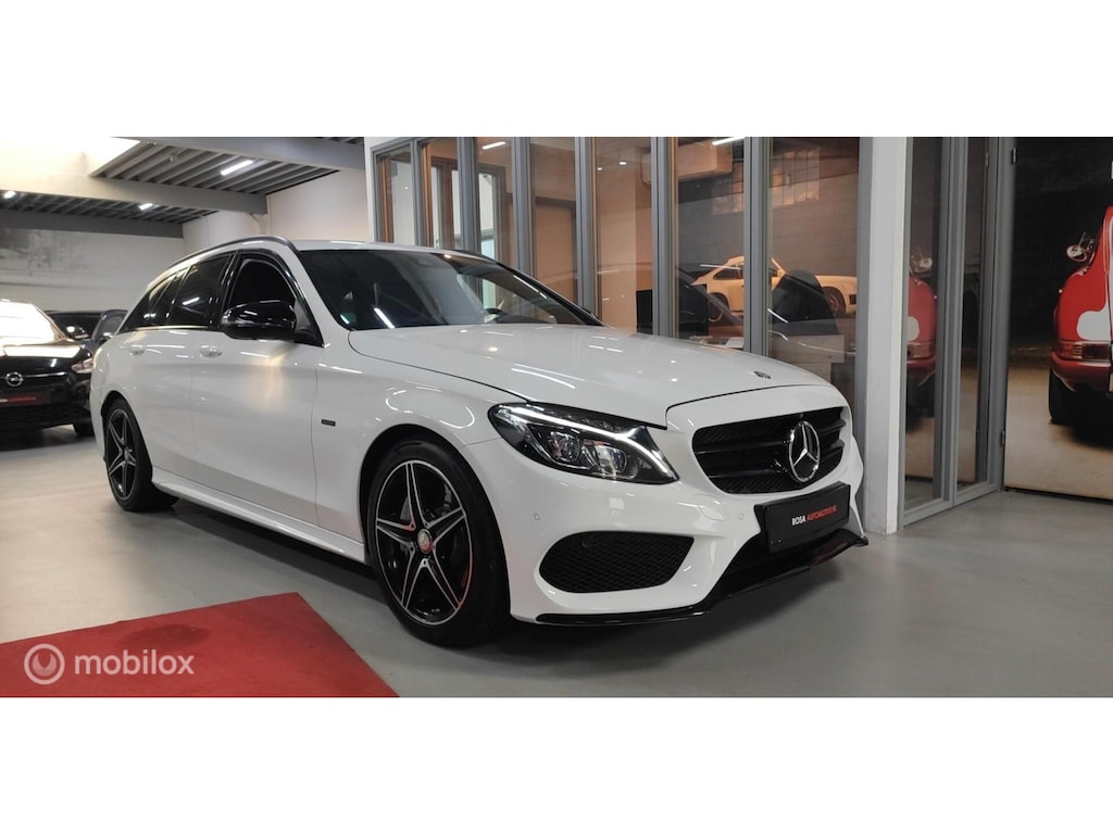Mercedes-Benz C-klasse Estate 350 e AMG AUTOMAAT LEER LED CRUISE LUCHTVERING