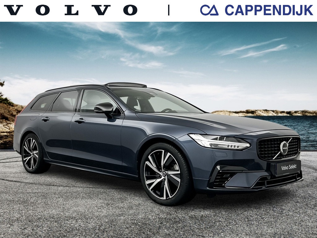 Volvo V90 T6 340PK Recharge R-Design| Panodak| Adap.Cruise| Camera| H&K So