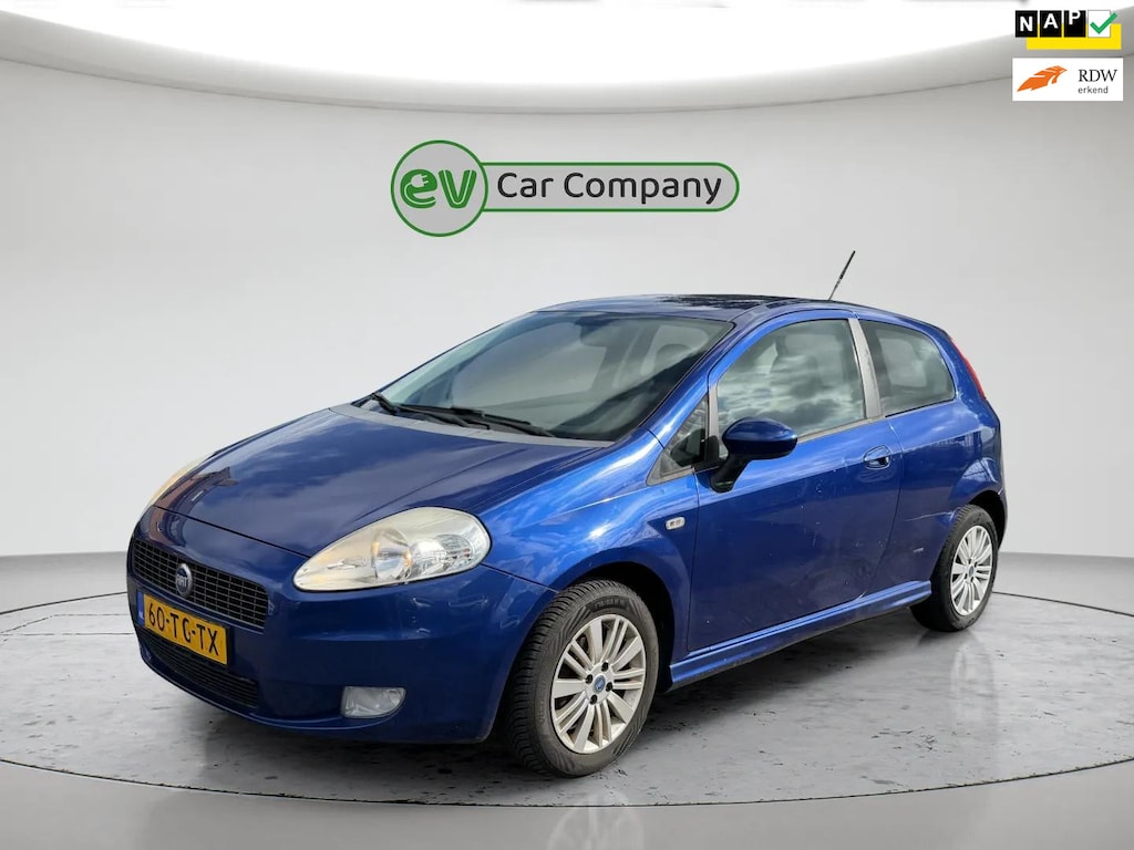 Fiat Punto Grande 1.4 Edizione Blue & Me | Climate Control | Airco | Multifunctioneel stuurwiel | Nieuwe apk
