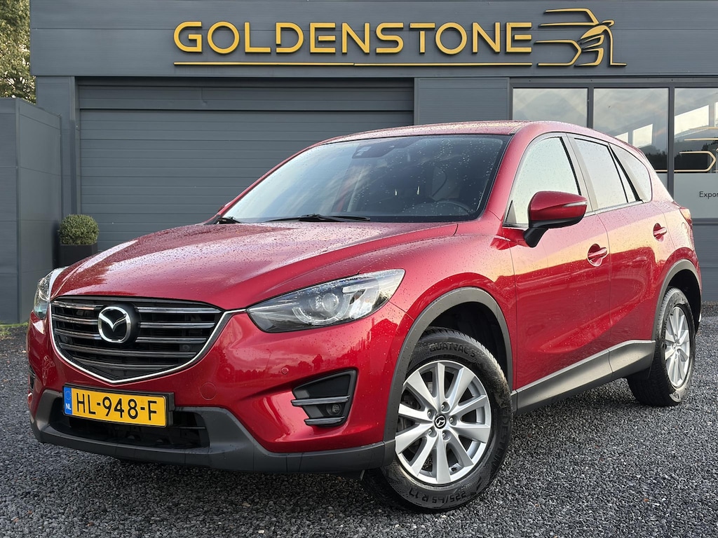 Mazda CX-5 2.0 SkyActiv-G 165 Skylease GT 2WD ✓Recent beurt gehad✓Automaat✓2e Eigenaar✓Camera✓Trekhaak✓Navi✓Leder✓Keyless✓Pdc V+A✓Winterset✓165pk✓Stoelverw✓Elekt Memory Stoelen✓Rijstrooksensor✓Dodehoeksensor✓N.A.P✓Bj 12-2015✓Apk tot 07-2027