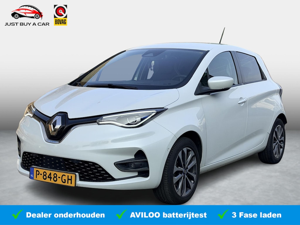 Renault Zoe R135 Intens 52 kWh SOH 90,3% | Incl. Accu | Warmtepomp | Cruise Control | Carplay | Camera | Dodehoek | Keyless | Navigatie-Pakket | Safety-Pakket | Techno-Pakket | Dealeronerhouden |