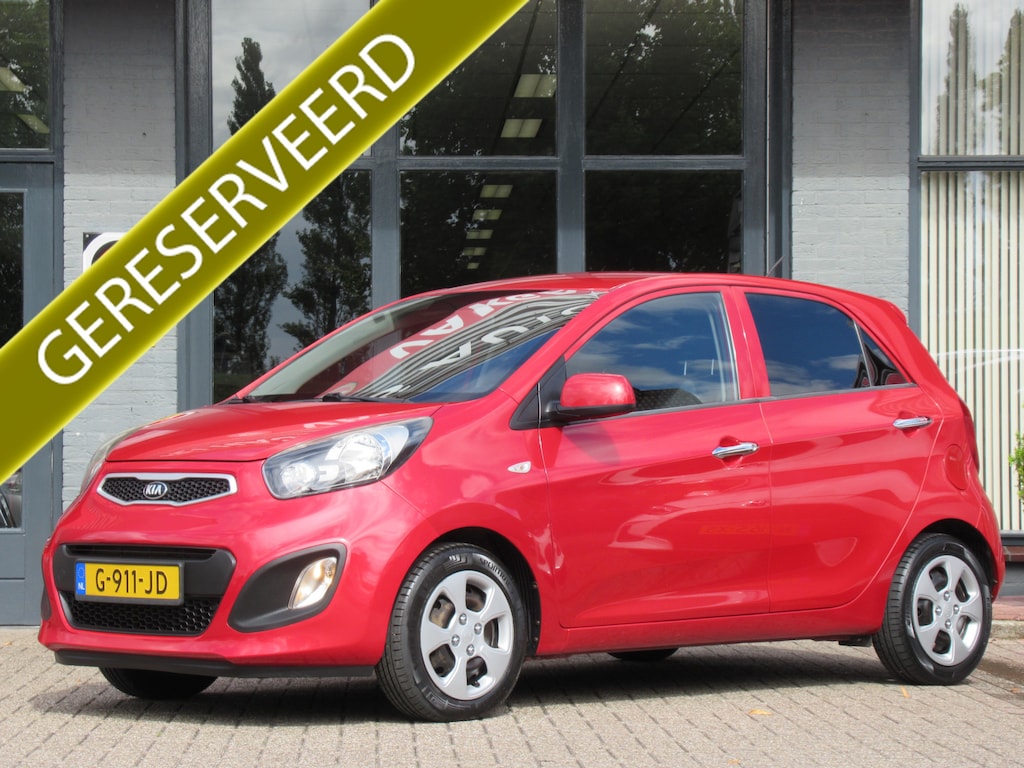 Kia Picanto 1.0 CVVT R-SportbyKia | Airco | Bluetooth | 5-Deurs | ISOFIX | Getint glas | Zuinig |