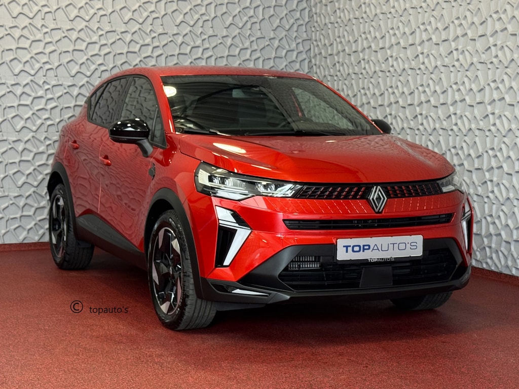 Renault Captur 1.3 160 PK STOEL/STUUR .VERW TECHNO 4 CIL CAMERA 18''LMV PURE VISION LED 10'' R-LINK NAVI 2025 EDC-automaat (Efficiënt Dual Clutch) 7 Versnellingen 1200KG Trekgewicht